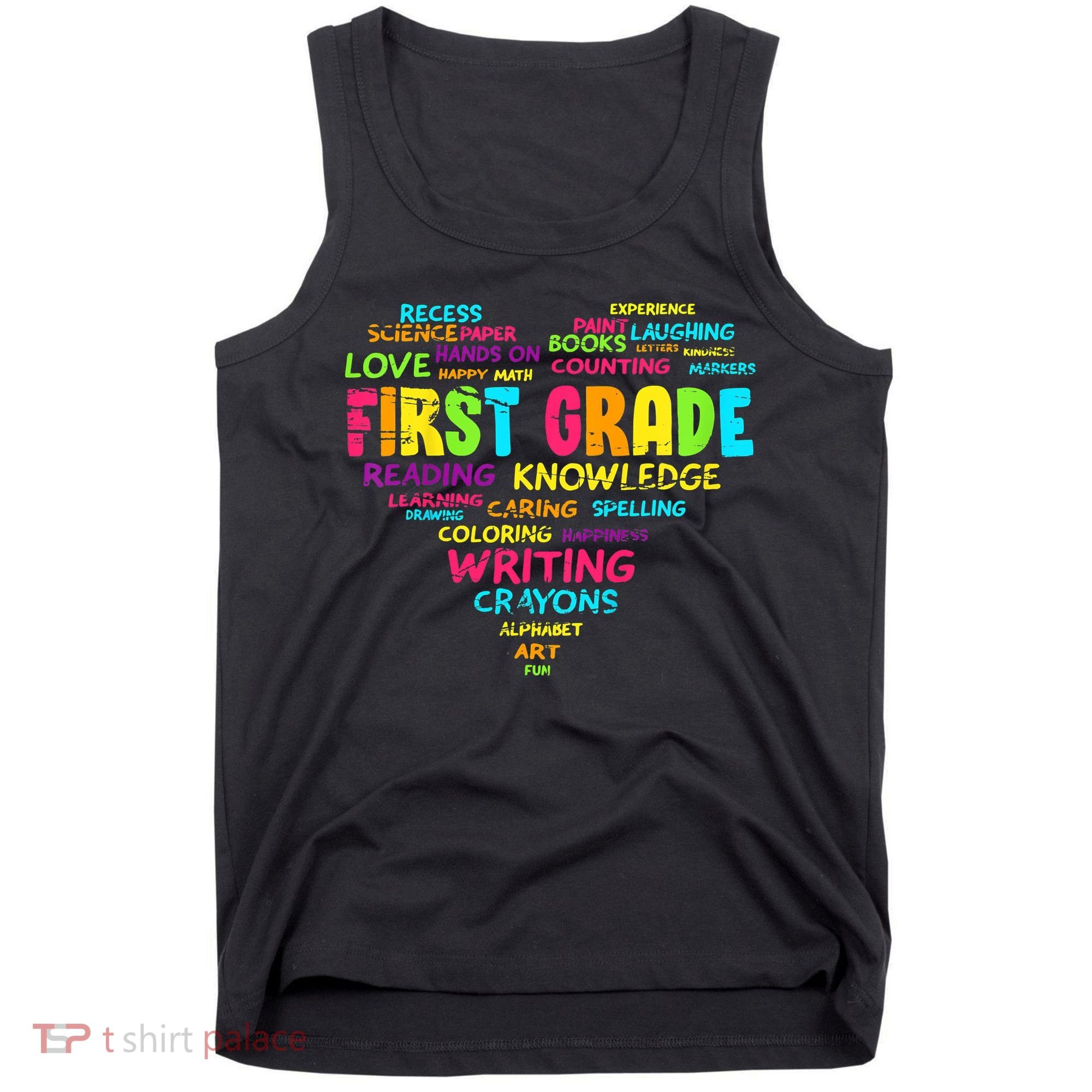 First Grade Team Teacher Student 1st Grade Back To School Tank Top