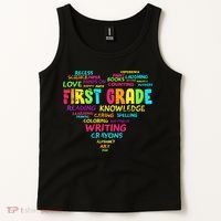 First Grade Team Teacher Student 1st Grade Back To School Tank Top thumb 2