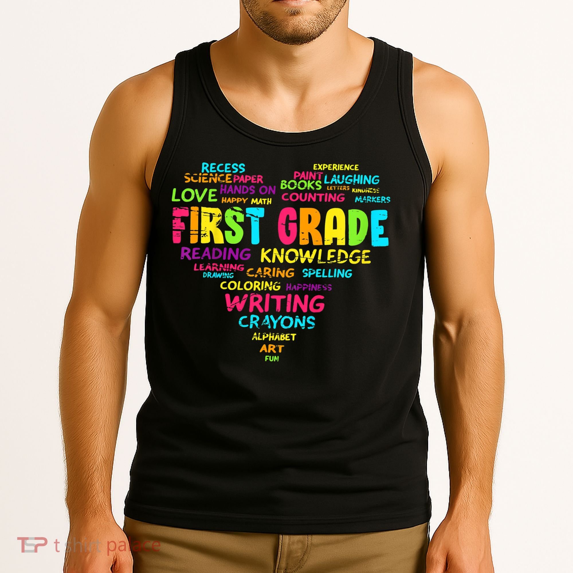 First Grade Team Teacher Student 1st Grade Back To School Tank Top
