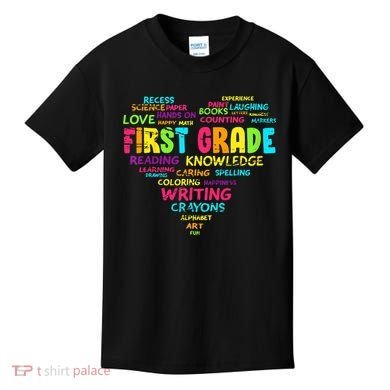 First Grade Team Teacher Student 1st Grade Back To School Kids T-Shirt