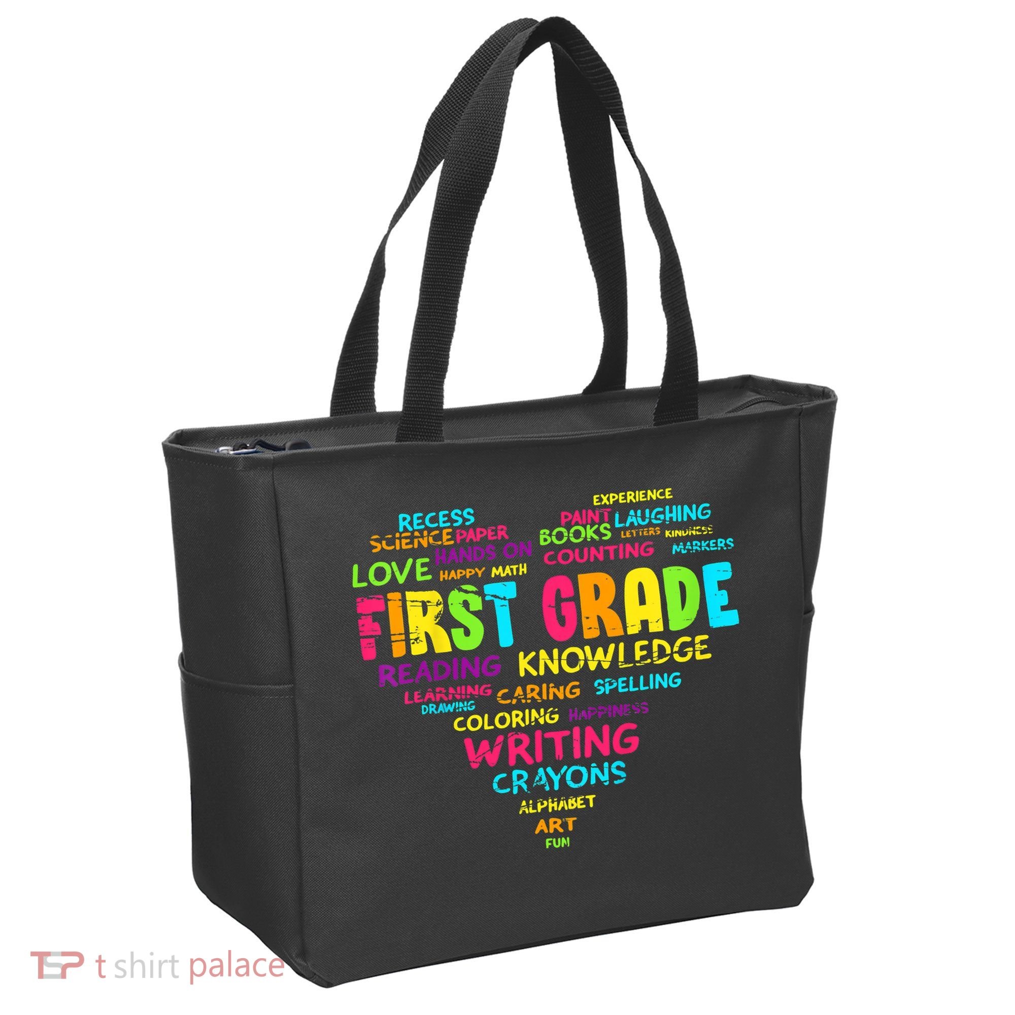 First Grade Team Teacher Student 1st Grade Back To School Tote Bag