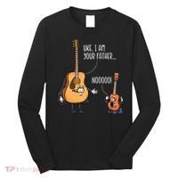 Funny Guitar Ukelele Uke I Am Your Father Musician Music Long Sleeve Shirt thumb 0