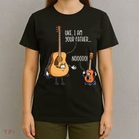 Funny Guitar Ukelele Uke I Am Your Father Musician Music T-Shirt thumb 4