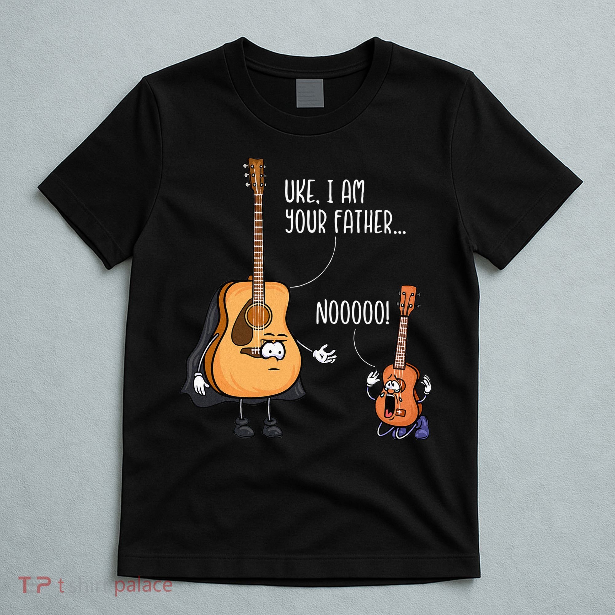 Funny Guitar Ukelele Uke I Am Your Father Musician Music T-Shirt