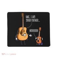 Funny Guitar Ukelele Uke I Am Your Father Musician Music Mousepad thumb 0