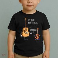 Funny Guitar Ukelele Uke I Am Your Father Musician Music Toddler T-Shirt thumb 2