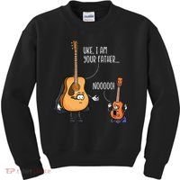 Funny Guitar Ukelele Uke I Am Your Father Musician Music Kids Sweatshirt thumb 0
