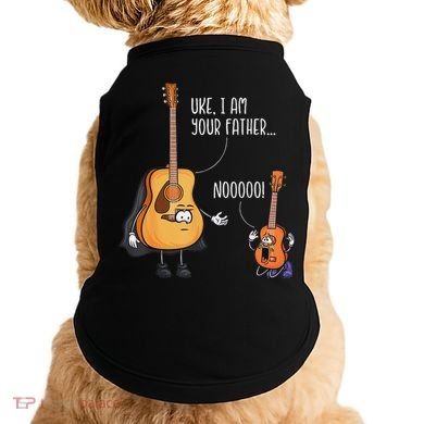 Funny Guitar  Ukelele  Uke I Am Your Father Doggie Tank