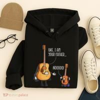Funny Guitar  Ukelele  Uke I Am Your Father Hoodie thumb 4