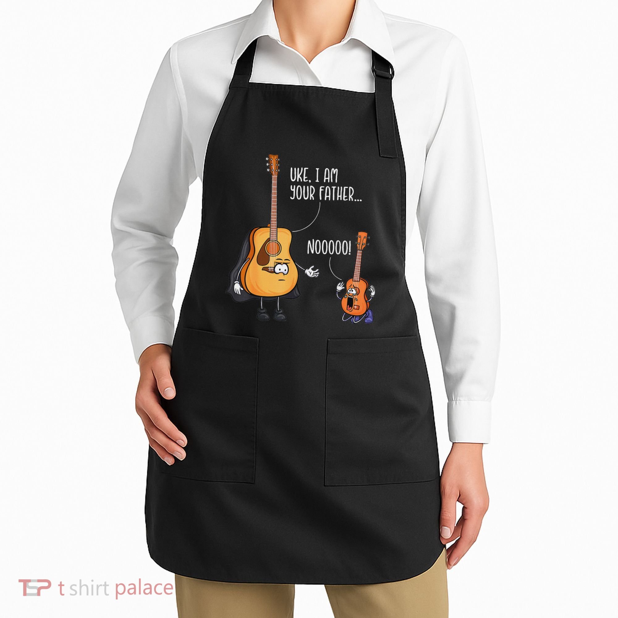 Funny Guitar  Ukelele  Uke I Am Your Father Apron