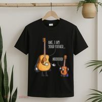 Funny Guitar  Ukelele  Uke I Am Your Father T-Shirt thumb 2