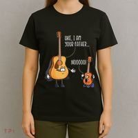 Funny Guitar  Ukelele  Uke I Am Your Father T-Shirt thumb 4