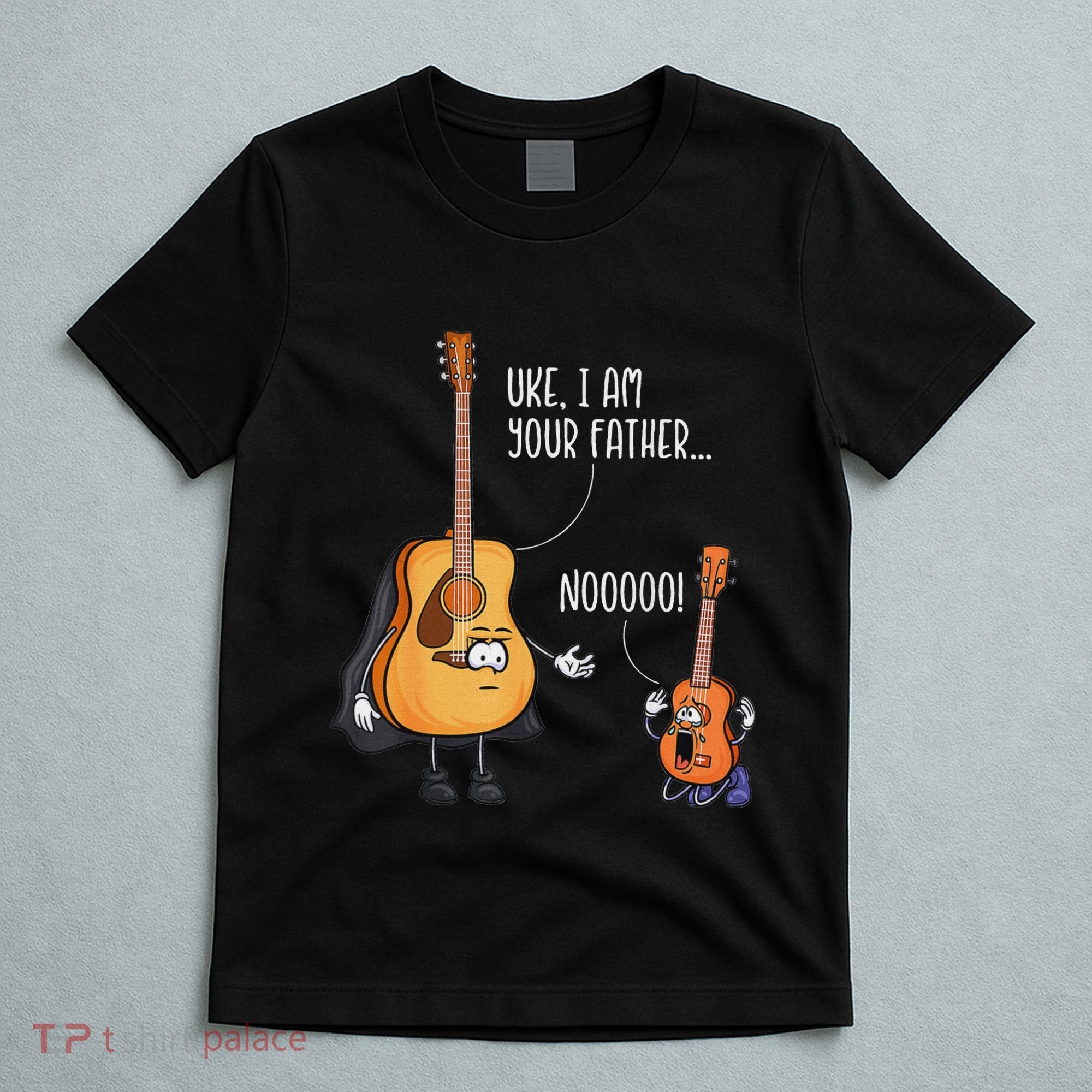 Funny Guitar  Ukelele  Uke I Am Your Father T-Shirt