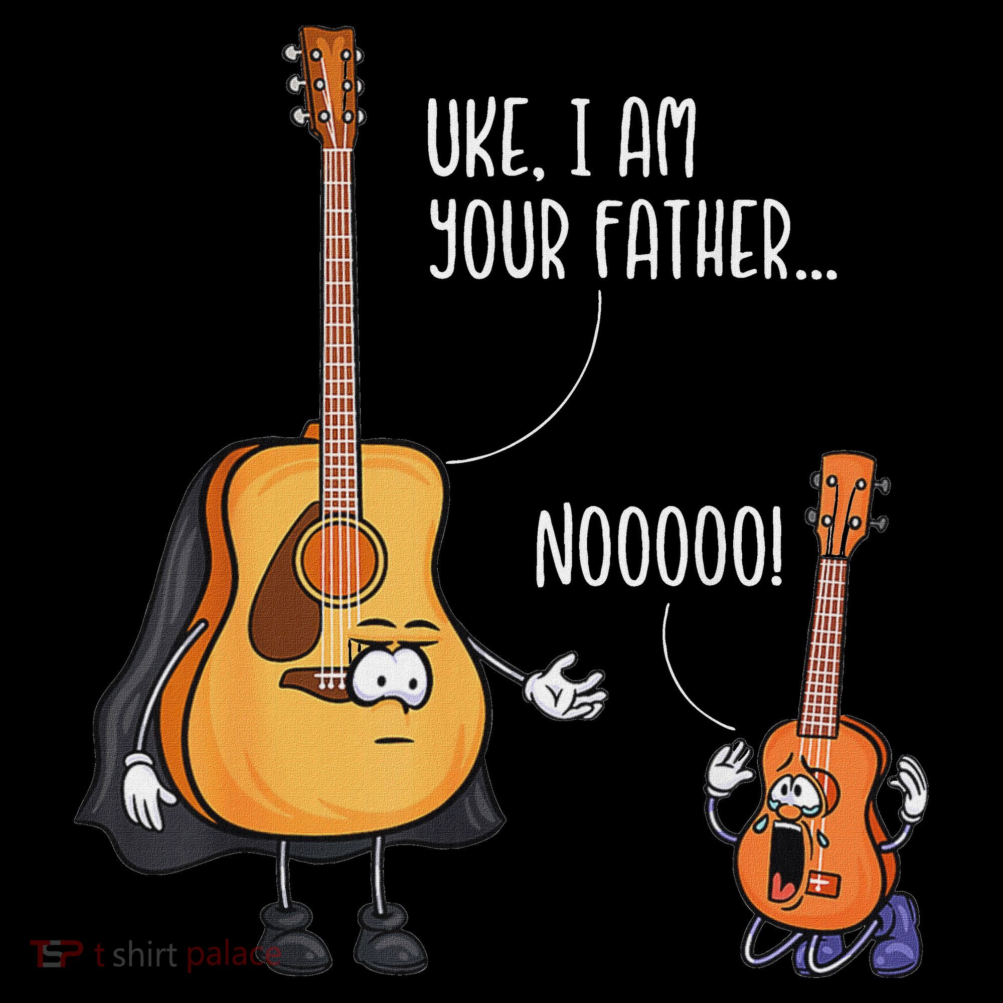 Funny Guitar  Ukelele  Uke I Am Your Father Women's Hoodie