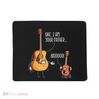 Funny Guitar  Ukelele  Uke I Am Your Father Mousepad thumb 0
