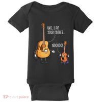 Funny Guitar  Ukelele  Uke I Am Your Father Baby Bodysuit thumb 0