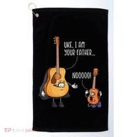 Funny Guitar  Ukelele  Uke I Am Your Father Golf Towel thumb 0