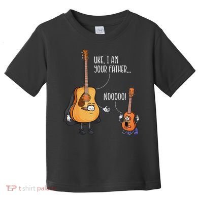 Funny Guitar  Ukelele  Uke I Am Your Father Toddler T-Shirt