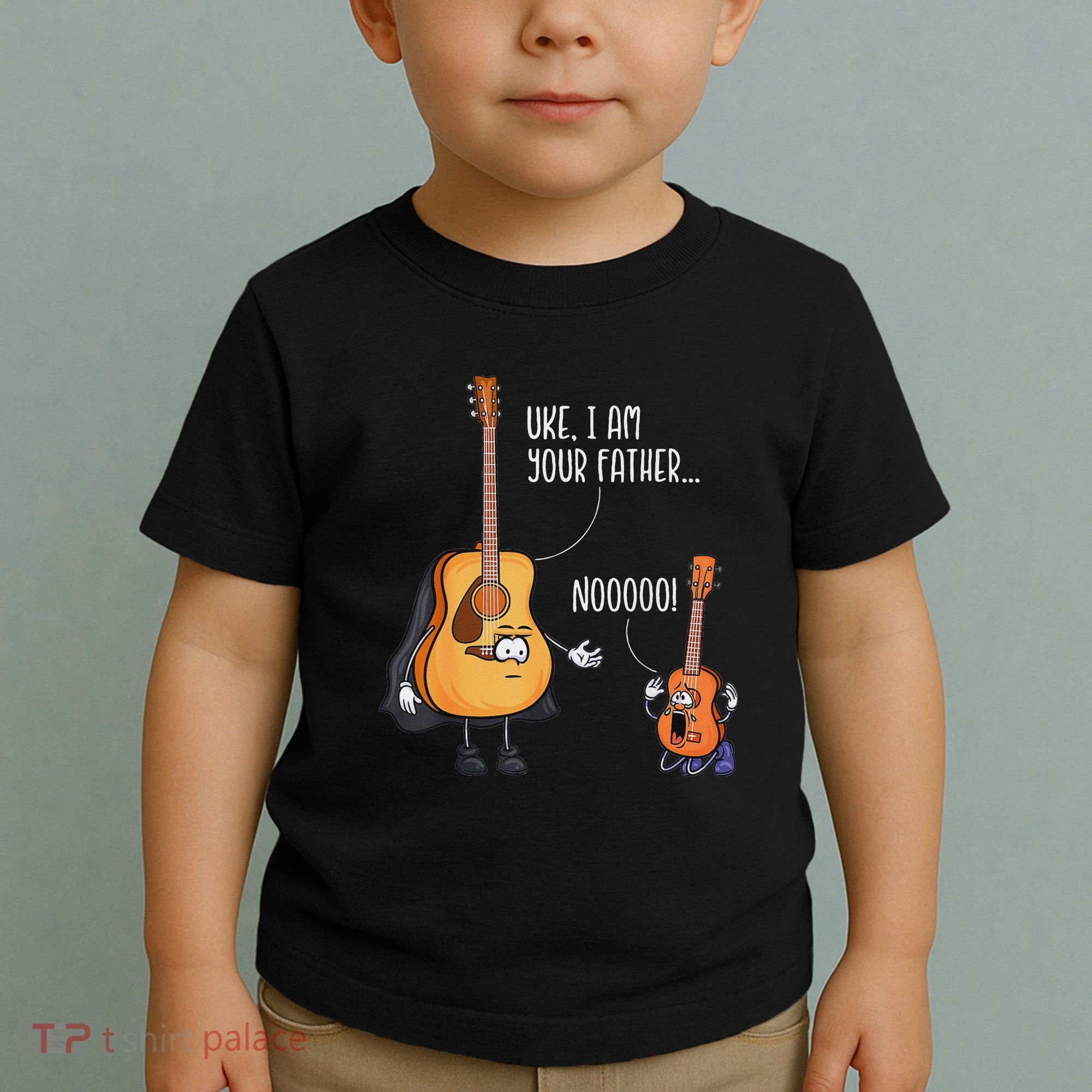 Funny Guitar  Ukelele  Uke I Am Your Father Toddler T-Shirt