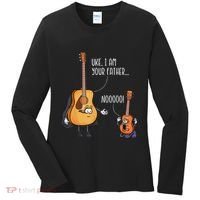 Funny Guitar  Ukelele  Uke I Am Your Father Women's Long Sleeve Shirt thumb 0