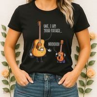 Funny Guitar  Ukelele  Uke I Am Your Father Women's T-Shirt thumb 2