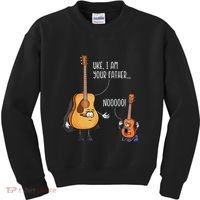 Funny Guitar  Ukelele  Uke I Am Your Father Kids Sweatshirt thumb 0