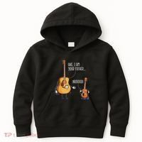 Funny Guitar  Ukelele  Uke I Am Your Father Kids Hoodie thumb 0