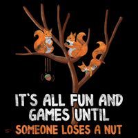 Fun Games Until Someone Loses A Nut Humor Gag Gift Women's Hoodie thumb 2