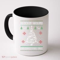 Funny Guns Ugly Christmas Sweaters for Gun Lovers Coffee Mug thumb 0