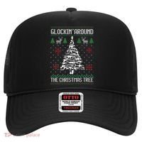 Funny Guns Ugly Christmas Sweaters for Gun Lovers Hat thumb 0