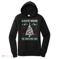 Funny Guns Ugly Christmas For Gun Lovers Meaningful Gift Women's Hoodie thumb 0