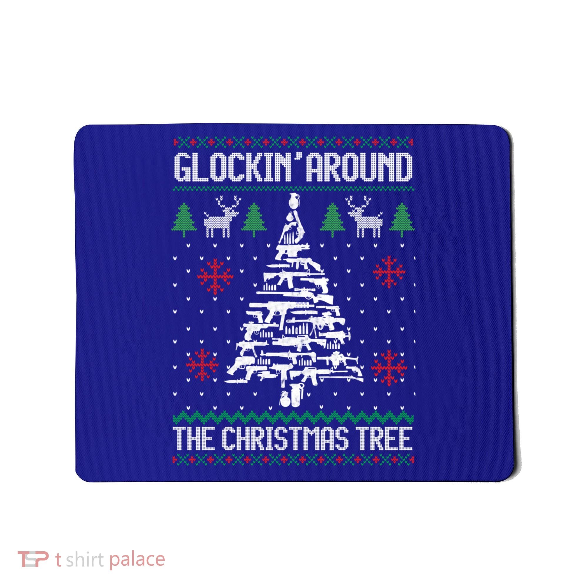 Funny Guns Ugly Christmas For Gun Lovers Meaningful Gift Mousepad