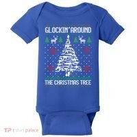 Funny Guns Ugly Christmas For Gun Lovers Meaningful Gift Baby Bodysuit thumb 0