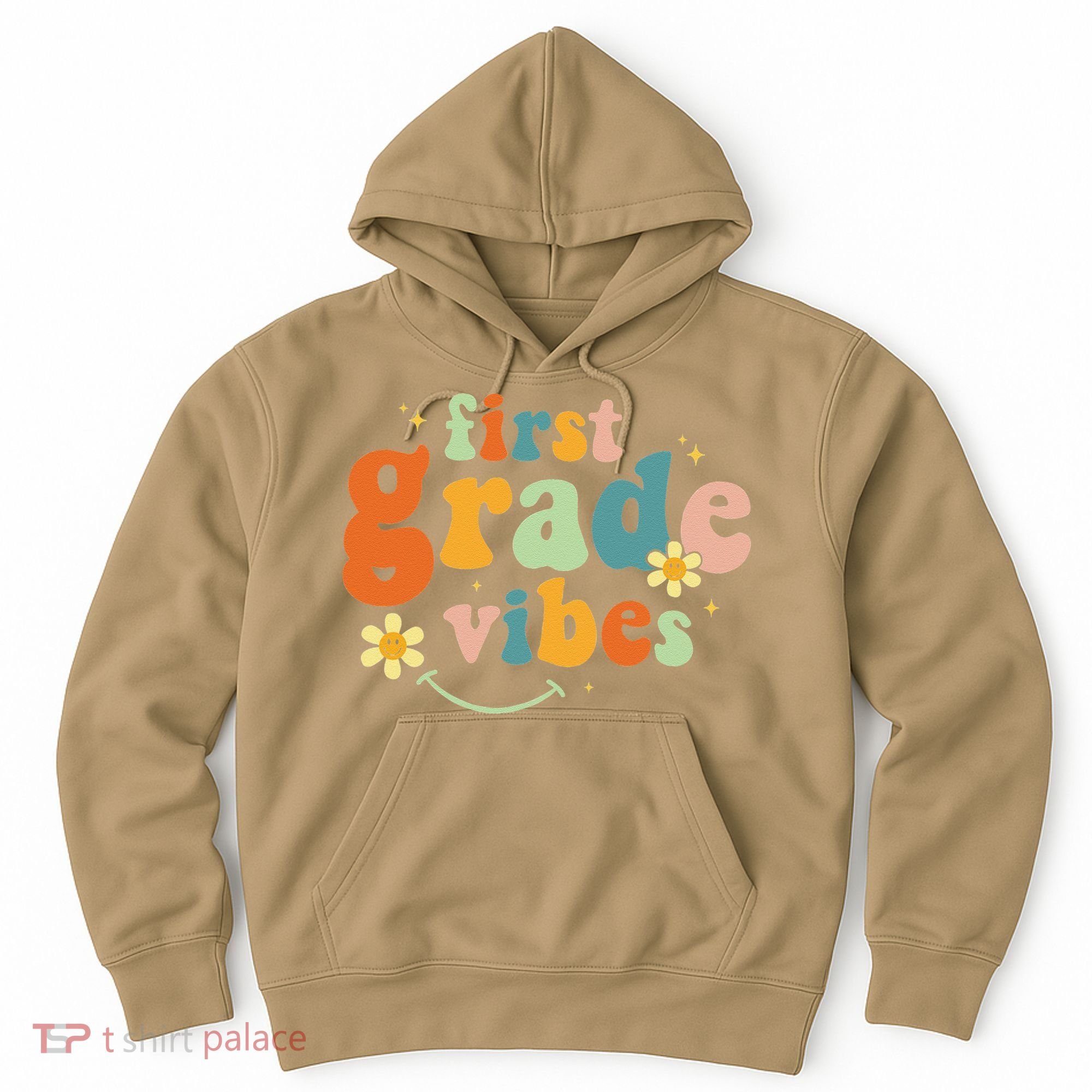 First Grade Vibes 1st Grade Team Retro 1st Day Of School Hoodie