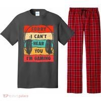 Funny Gamer Video Gaming Sorry I CanT Here You Pajama Set thumb 0