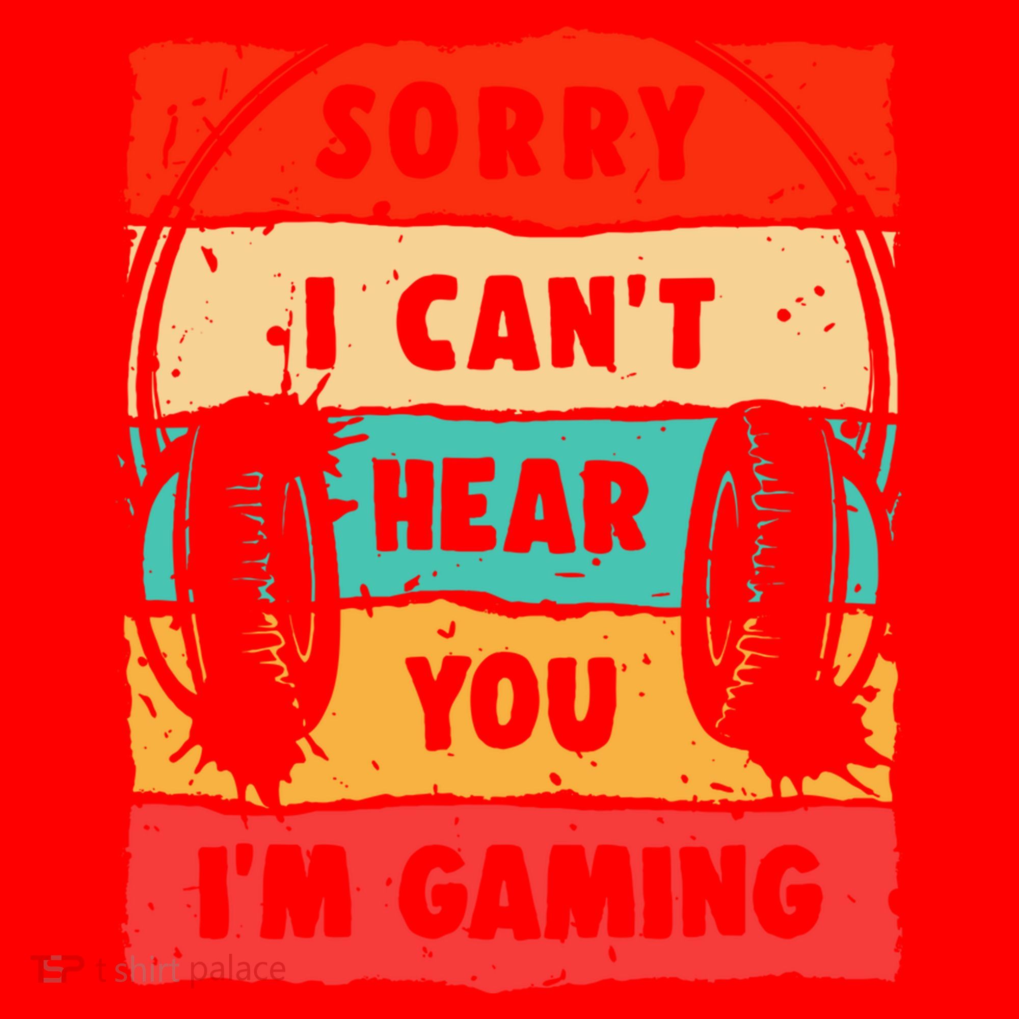 Funny Gamer Video Gaming Sorry I CanT Here You Santa Hat