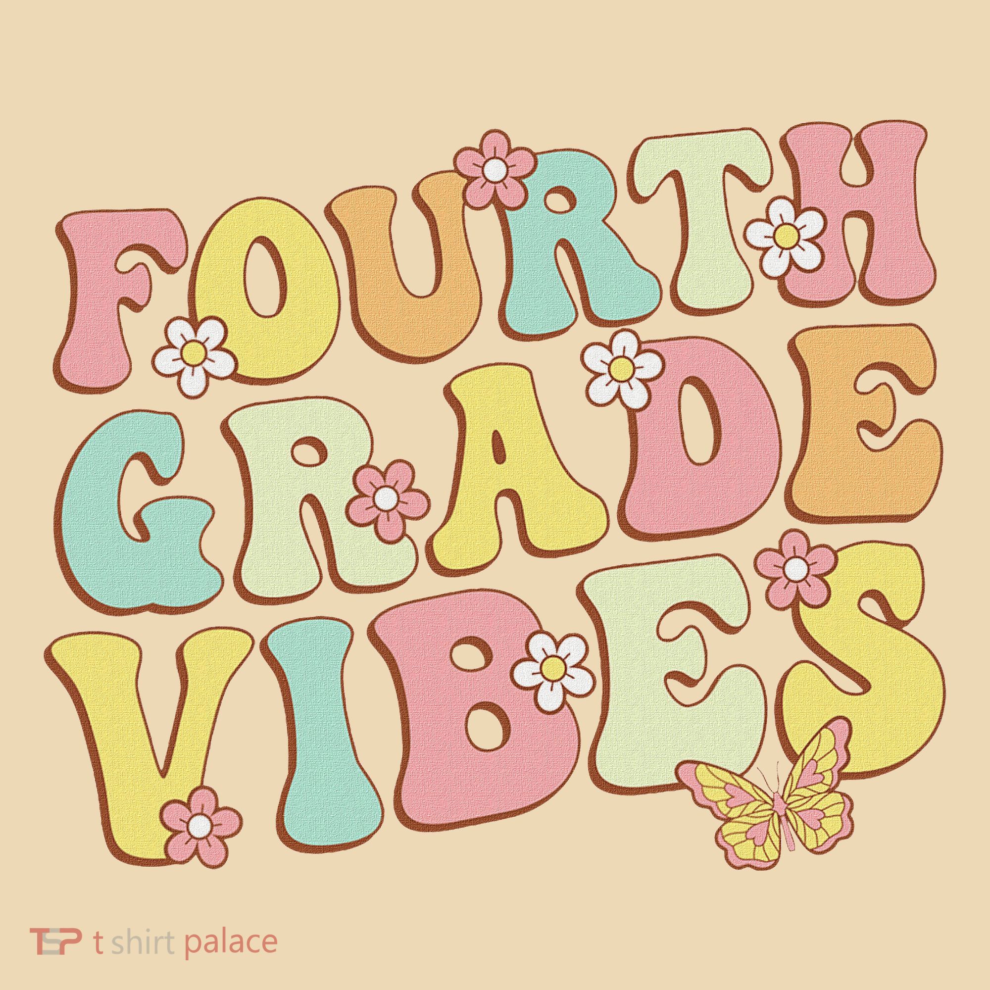 Fourth Grade Vibes Hello Team 4th Grade Teacher Retro Tote Bag