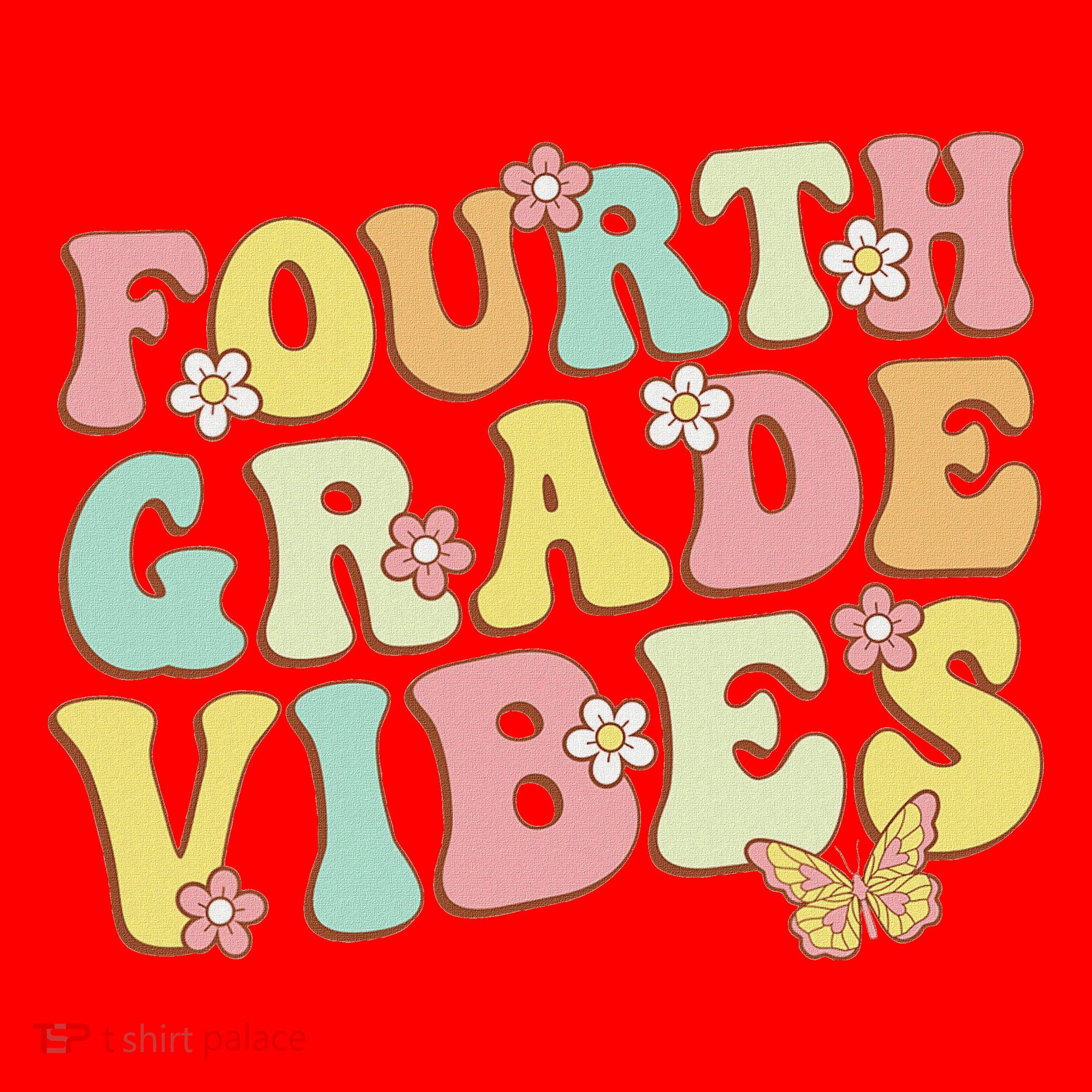 Fourth Grade Vibes Hello Team 4th Grade Teacher Retro Santa Hat