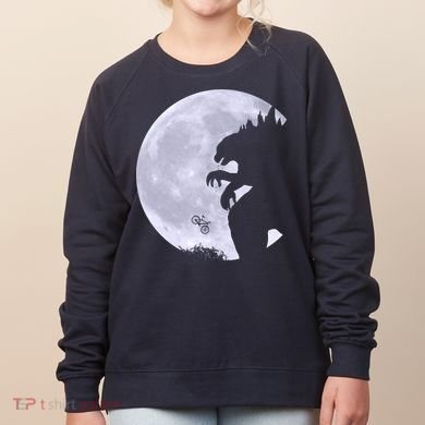 Funny Monster Versus ET Women's Sweatshirt