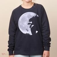 Funny Monster Versus ET Women's Sweatshirt thumb 0