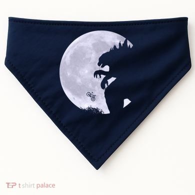 Funny Monster Versus ET USA-Made Doggie Bandana