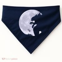 Funny Monster Versus ET USA-Made Doggie Bandana thumb 0