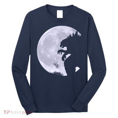 Funny Monster Versus ET Long Sleeve Shirt