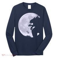 Funny Monster Versus ET Long Sleeve Shirt thumb 0