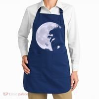 Funny Monster Versus ET Apron thumb 2