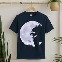 Funny Monster Versus ET T-Shirt thumb 2