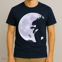 Funny Monster Versus ET T-Shirt thumb 3