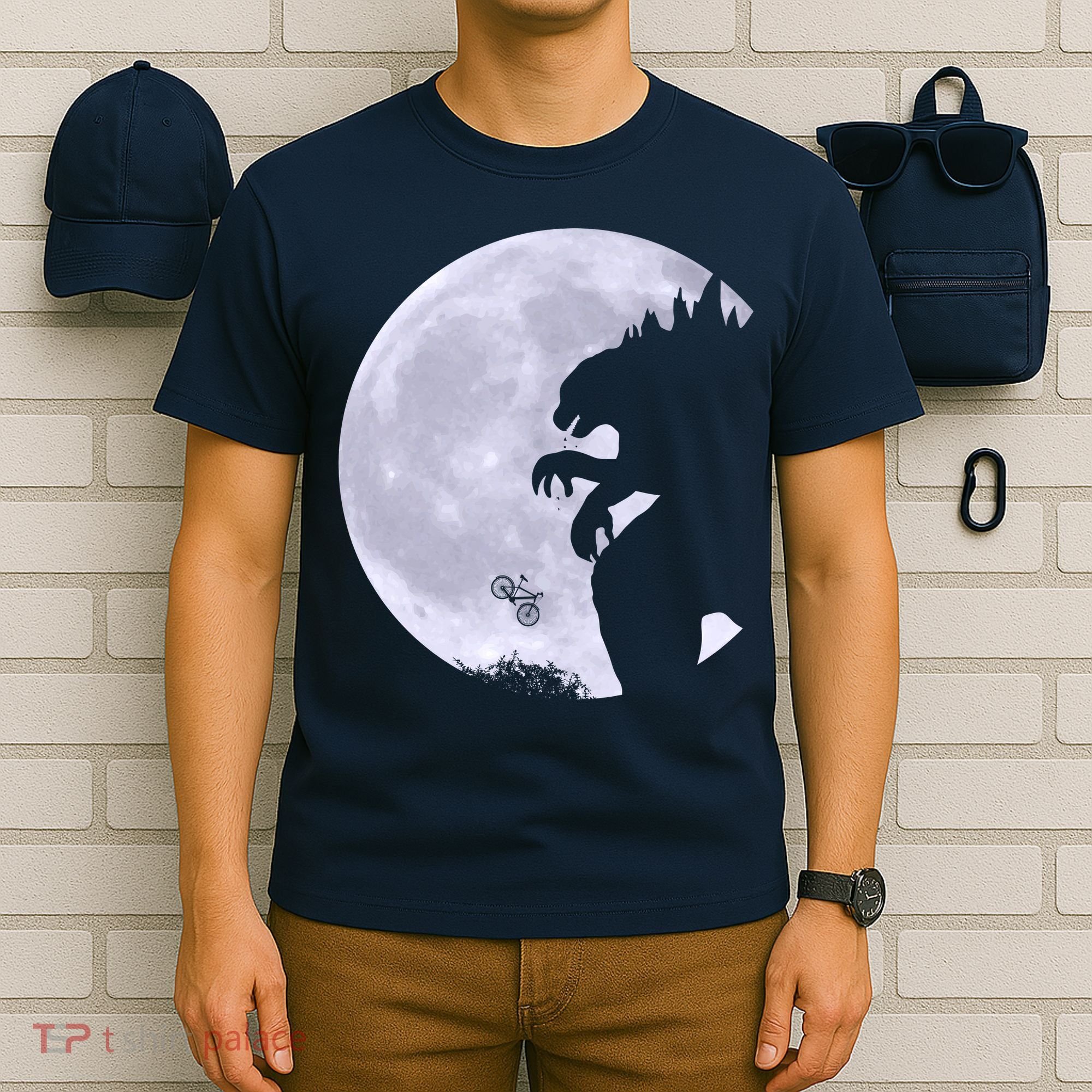 Funny Monster Versus ET T-Shirt