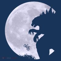 Funny Monster Versus ET Button thumb 1