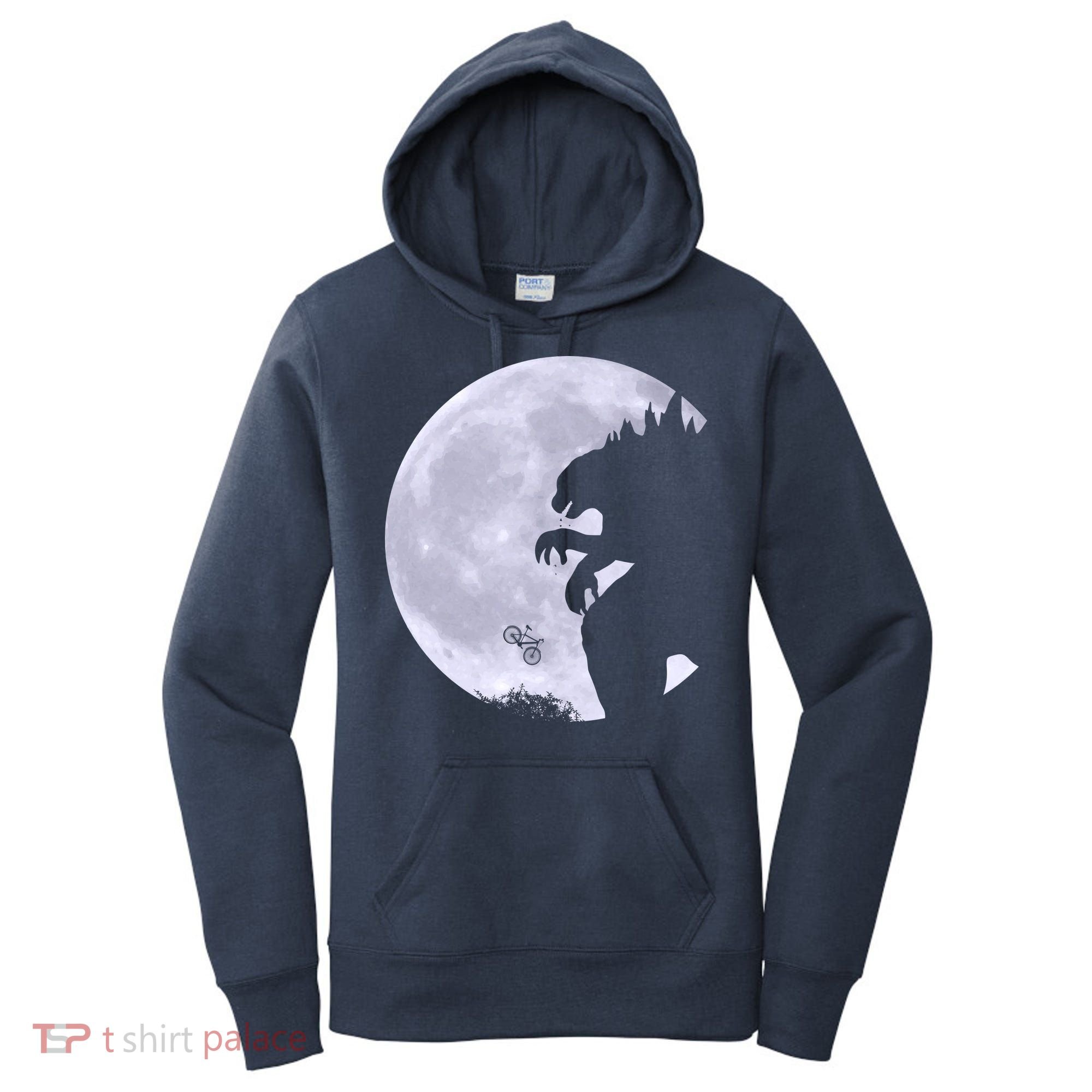 Funny Monster Versus ET Women's Hoodie